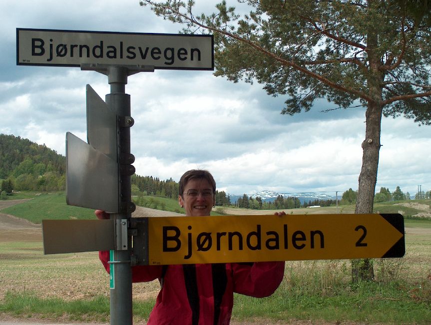 Ob da in 2 Km der berhmte Biathlet Ole Einar wohnt?