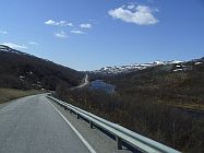 Auf dem Weg von Hammerfest nach Troms