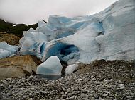 Gigantische Gebilde und die beeindruckend schnen Farben des Eises faszinieren uns