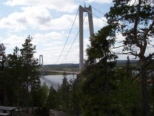 Hängebrücke in Schweden  E4