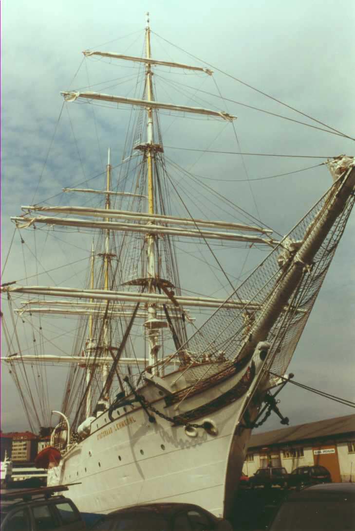 Segelschiff in Bergen
