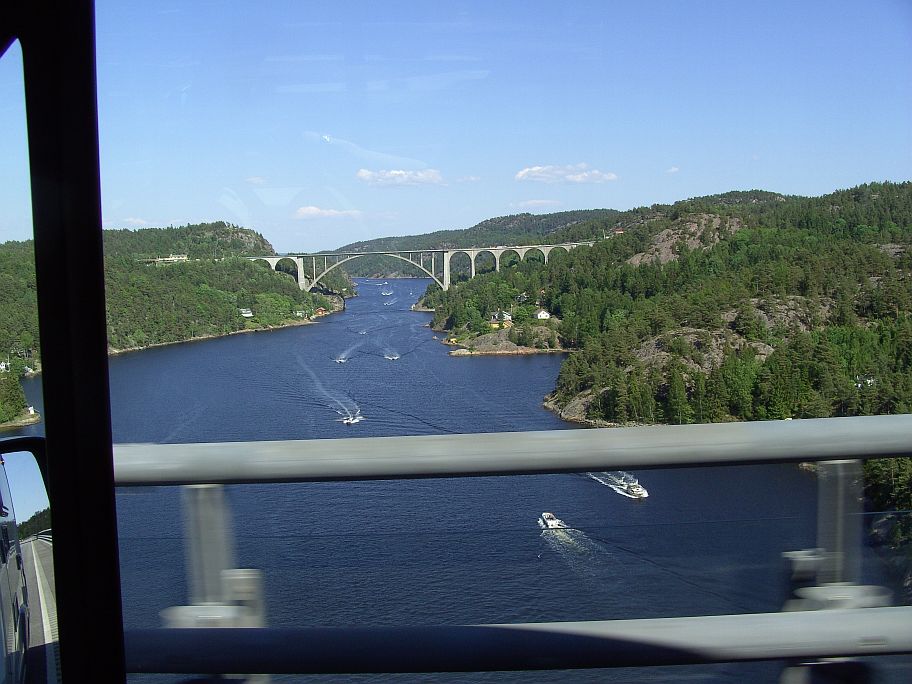 Die Svinesundbroen ist für uns das Tor zu Norwegen 