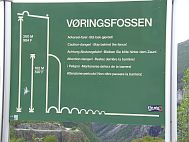 Der Vøringsfossen ist mit seiner Höhe von 182 Metern und einem freien Fall von ganzen 145 Metern der berühmteste Wasserfall Norwegens. 