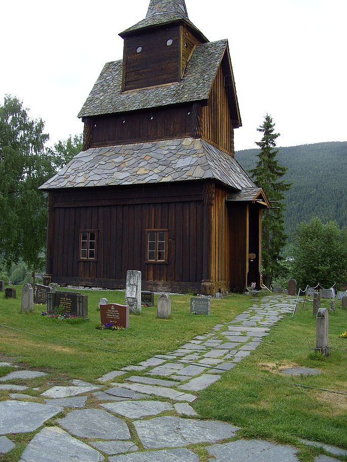 Die Stabkirche wurde 1192 erbaut und der hl. Margaretha geweiht.