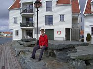 Im Zentrum des reizenden Küsten- und Fischerstädtchens Skudeneshavn.