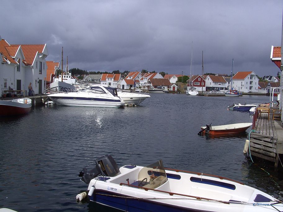 Skudeneshavn gehört zu den schönsten Holzstädten der norwegischen Westküste.