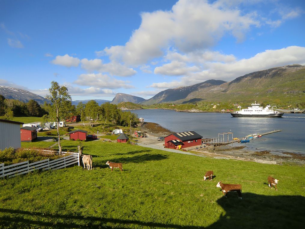 Einer der schönsten Campingplätze Norwegens - sagen wir!