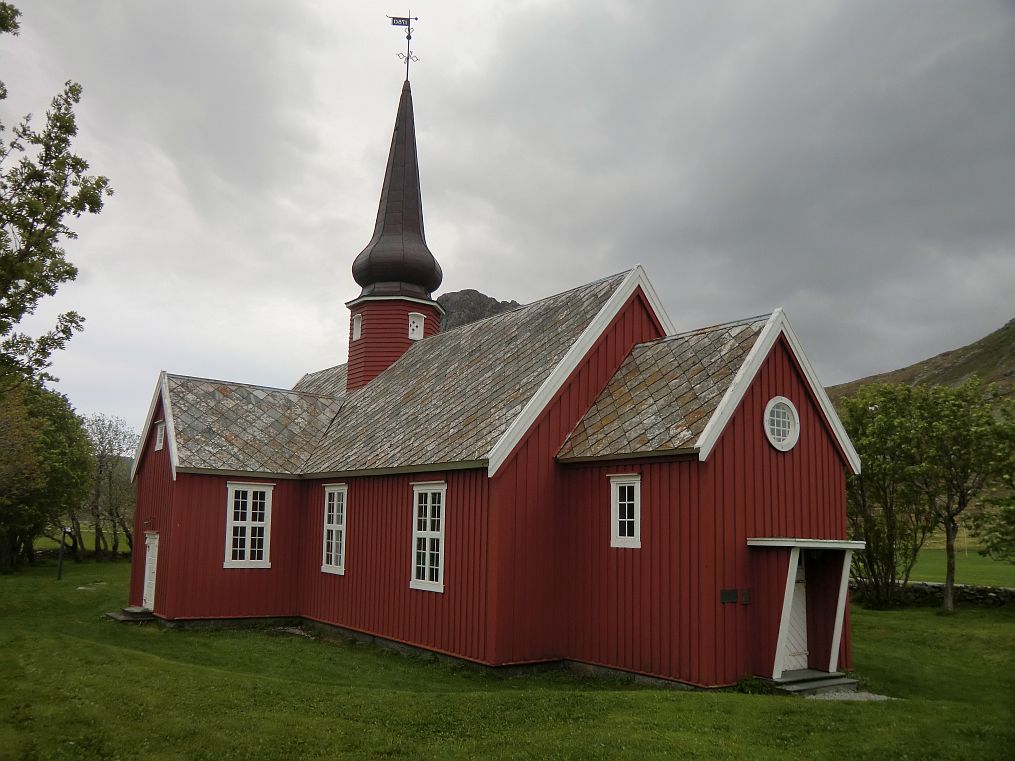 Die kleine Kirche von  wurde 1780 erbaut und  1938 restauriert.