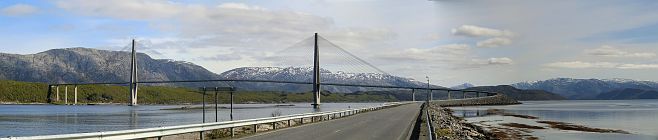 Panorama Helgelandbrücke
