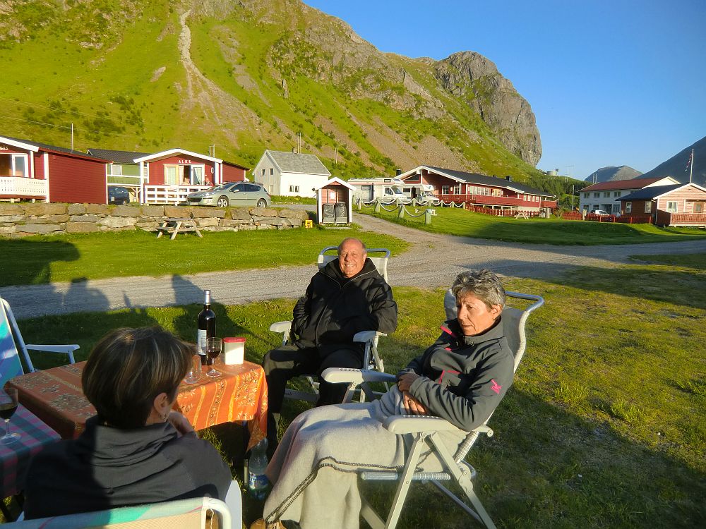 Die Schweizer Freunde hatten bereits viele, schöne Norwegenerlebnisse im Gepäck und somit gab es genug Erfahrungen auszutauschen