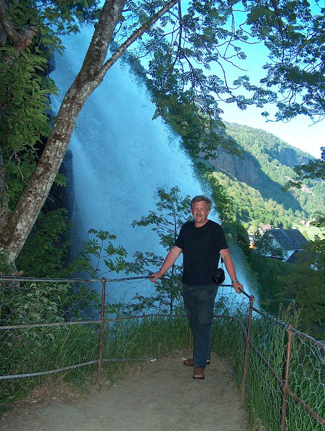 Für mich immer wieder ein Erlebnis - der Steindalsfossen - Wasserfall