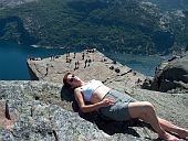 Relaxen am schönsten Platz Norwegens.